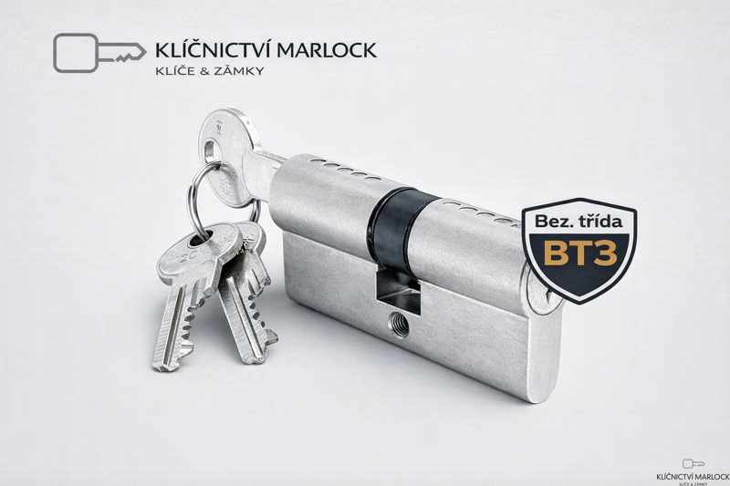 Bezpečnostní cylindrická vložka STAR 70S