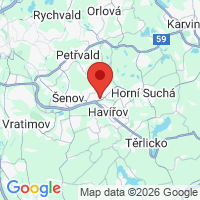 Google map: Železničářů 1303/8, Havířov 73601