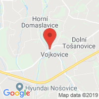 Google map: Vojkovice FRÝDEK MÍSTEK CZ