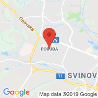 Google map: Poruba OSTRAVA CZ