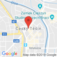 Google map: Český Těšín CZ
