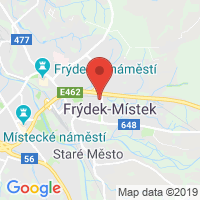 Google map: Frýdek Místek CZ