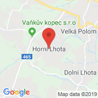 Google map: Horní Lhota OSTRAVA CZ